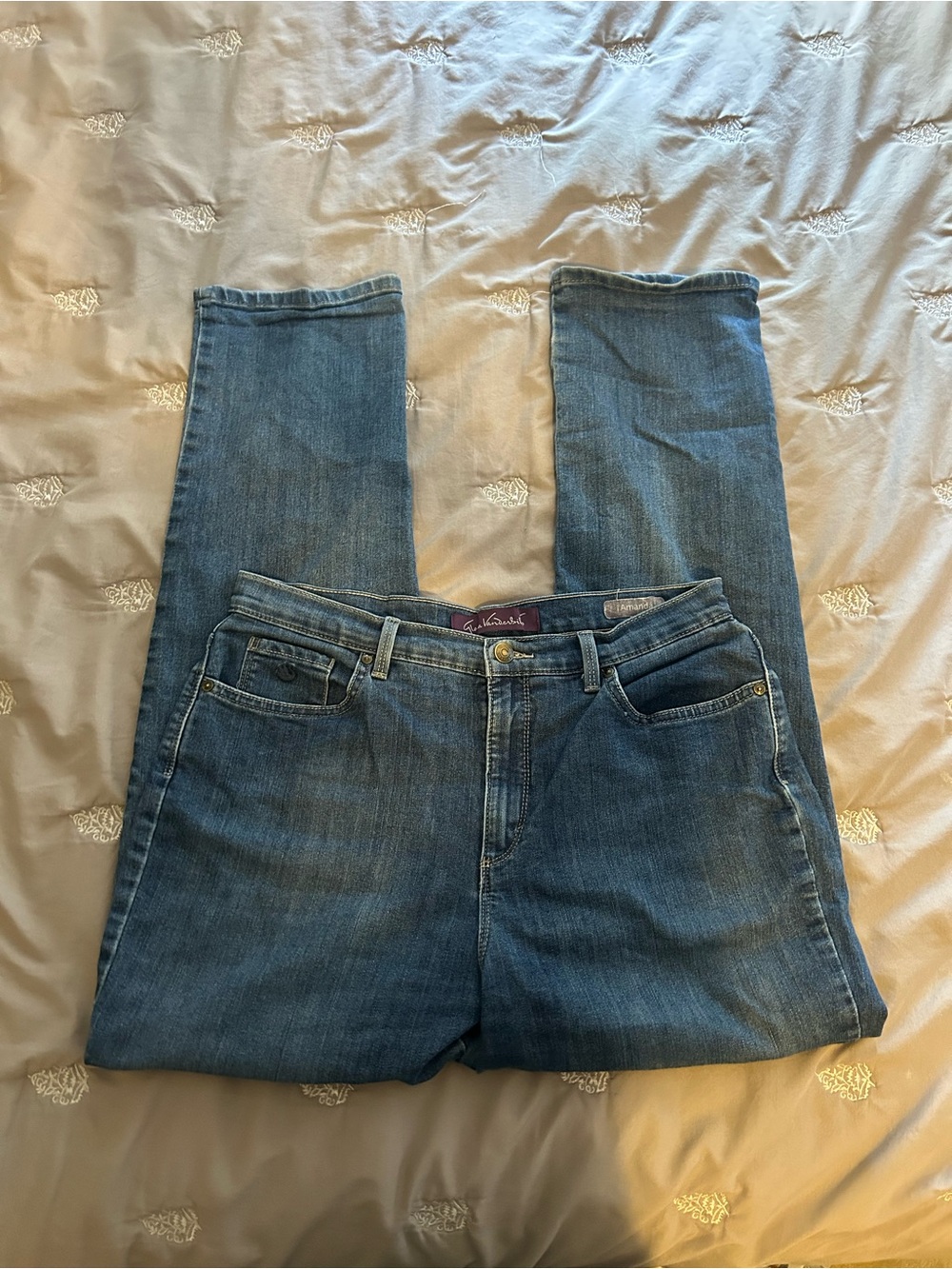Classic Women's Blue Denim Jeans